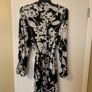 Ava & Viv floral shirt dress